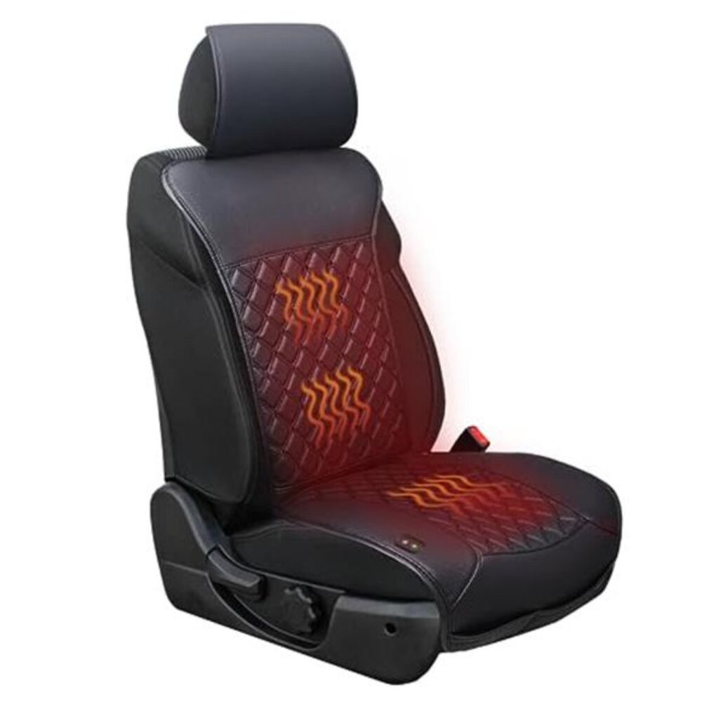 Universal Seat Cushion Full Back Support Non Slip Car Office Chair Cover